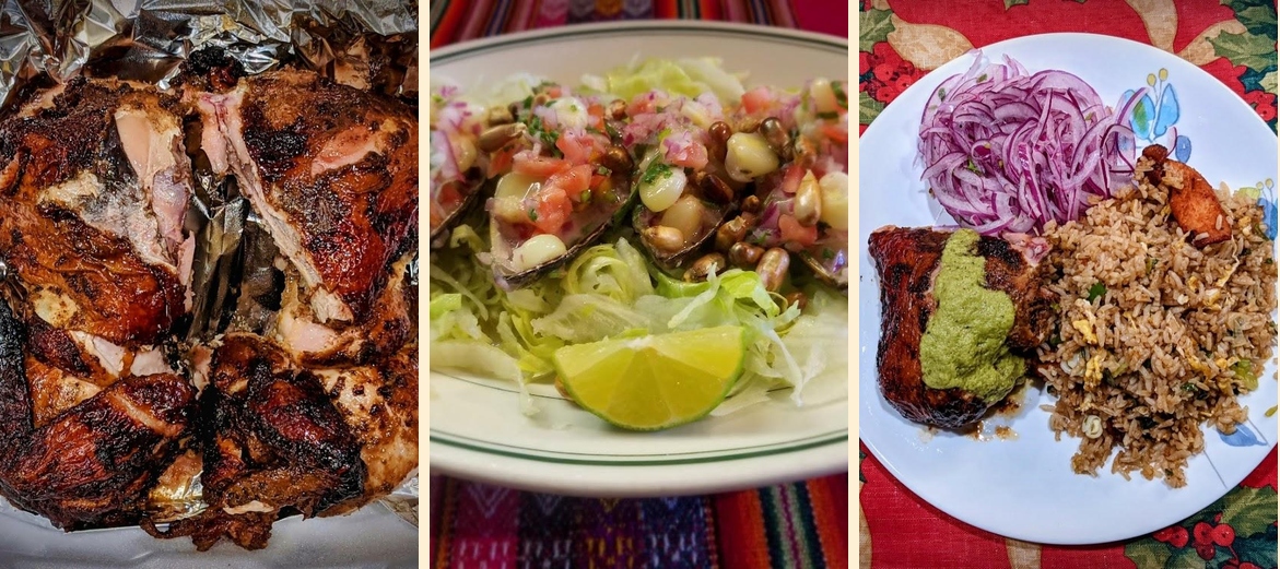 LISTO EL POLLO Peruvian Food Menu