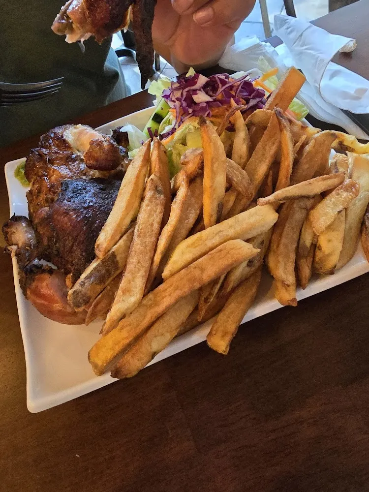 Pollo Asado Con Papas